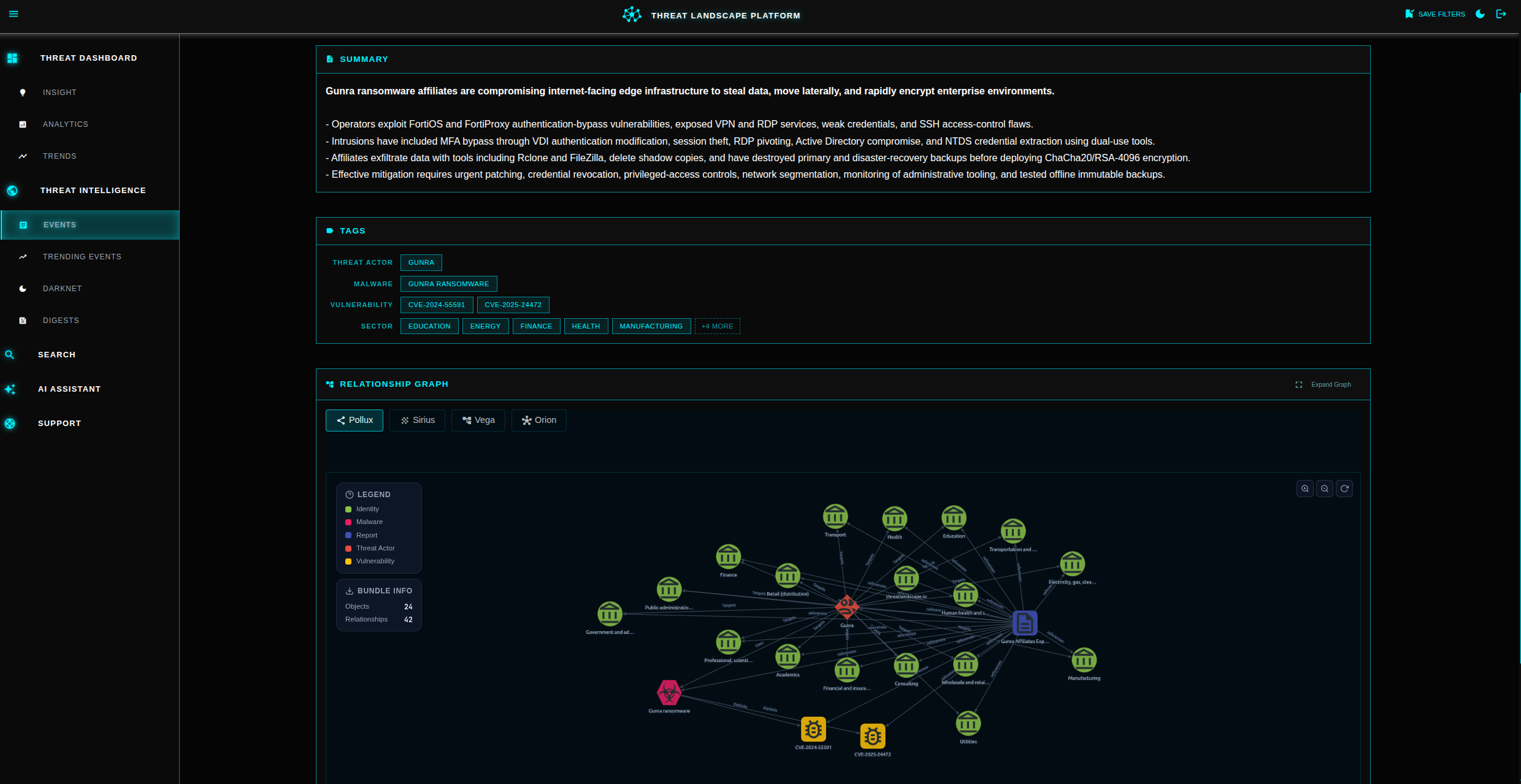 Platform screenshot 1